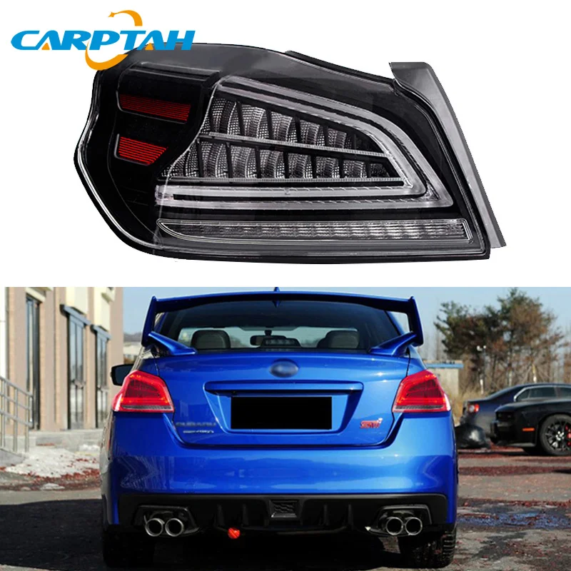Автомобильный Стайлинг фонарь задние фонари для Субару WRX 2013 2018 2019 задний LED DRL +