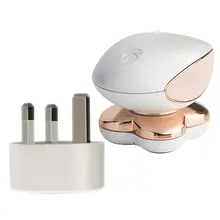 Stainless Steel Cutter Head Ladies Four-head Shaver 360-degree Rotating Shaver Four-head Electric Hair Removal Instrument