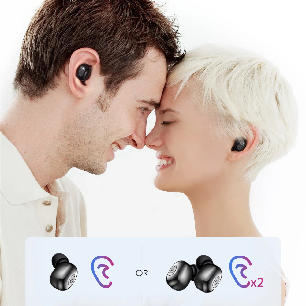 DS02 TWS Bluetooth 5 0 беспроводная гарнитура бинауральные мини наушники вкладыши Hi Fi O5 X1