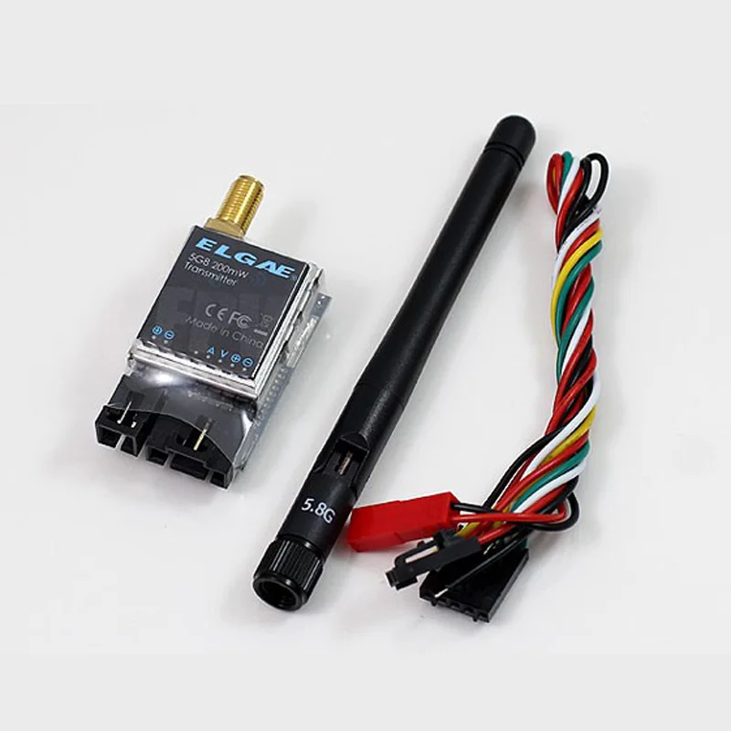 

Hot 1Pcs FPV Aerial Photography 5.8G 200mW Wireless Video and Audio Image Transmission Transmitter Receiver Suit TS351+RC305