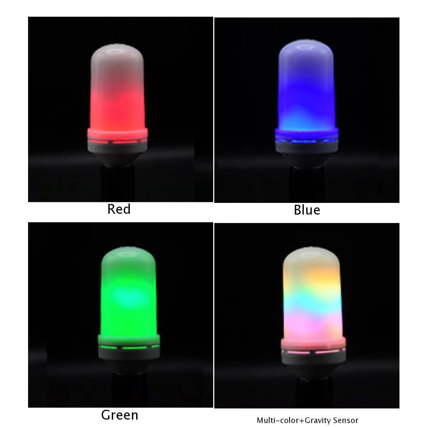 E27 3W LED Burning Light Flicker Flame Lamp Bulb Fire Effect Decoration Lights