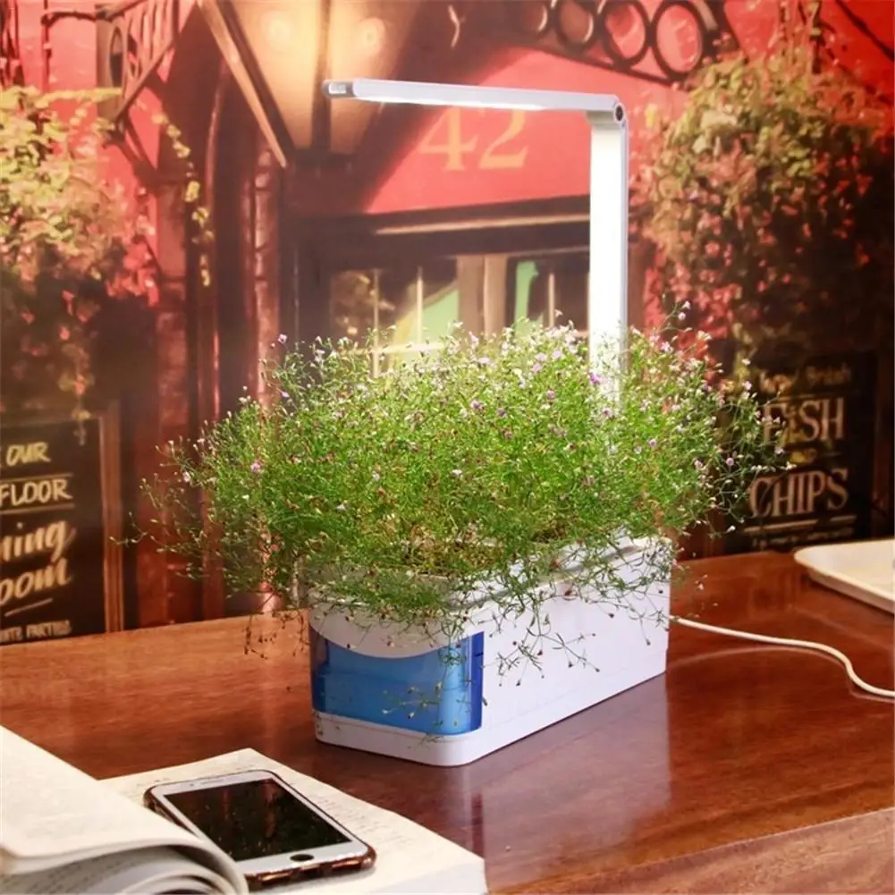 

Plant Growth Light Hydroponic Indoor Herb Garden Kit Smart Multi-Function Growing Led Lamp For Flower Vegetable Cultivation