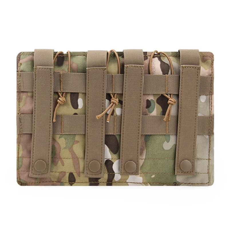 Тактический MOLLE тройной чехол сумка с креплением на поясной ремень Fanny Pack Военный Ранец на открытом воздухе Регулируемый чехлы Чехол для телефона с карманом Охотничьи сумки
