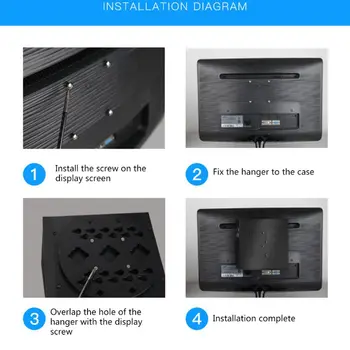 

Desktop Power Supply Gaming HTPC Host Enclosure Mini ITX Computer Case Chassis C90F