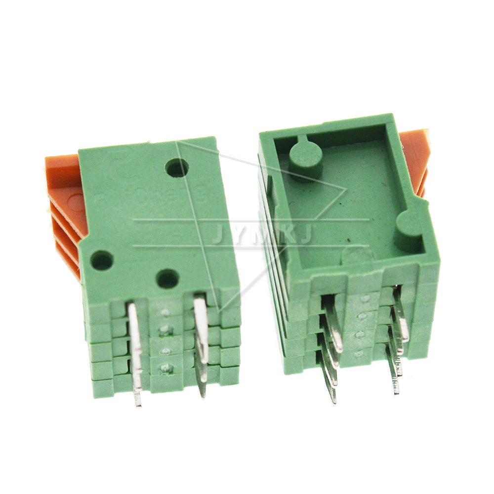 5 шт. KF141V 141V 2 54 мм Pitch PCB прямые разъемы 2/3/4/5/6/7/8/9/10 Pin пружинный Бесконтактный медный