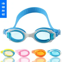 Детские плавательные очки для мужчин и женщин, детская Подростковая для учебы, Бабочка, водонепроницаемые противотуманные очки для плавания 6820