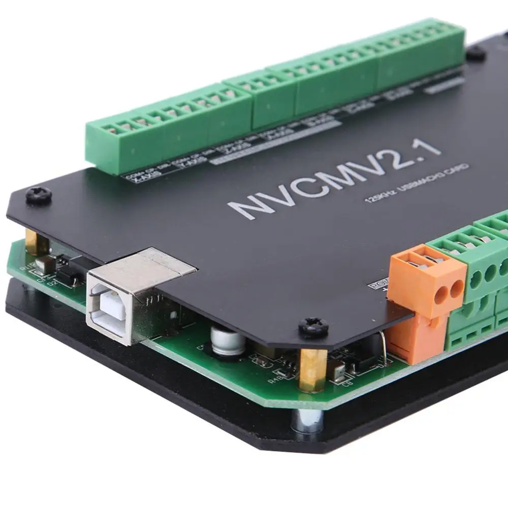 NVCM 5 оси ЧПУ контроллер MACH3 USB Интерфейс печатная плата для шагового двигателя Высокое качество