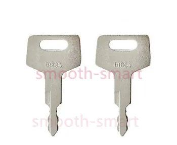 

For Takeuchi H806 Excavator Key (Set of 2) Excavator Grader Dozer,Takeuchi Excavator