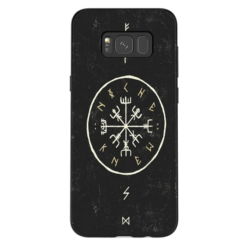 Мобильный чехол для телефона из термополиуретана для samsung Galaxy A50 A70 A10 A30 A40 A3 A5 A6 A7 A8 A9 J6 Защитная крышка Viking вегвизир Одина Nordic - Цвет: B5