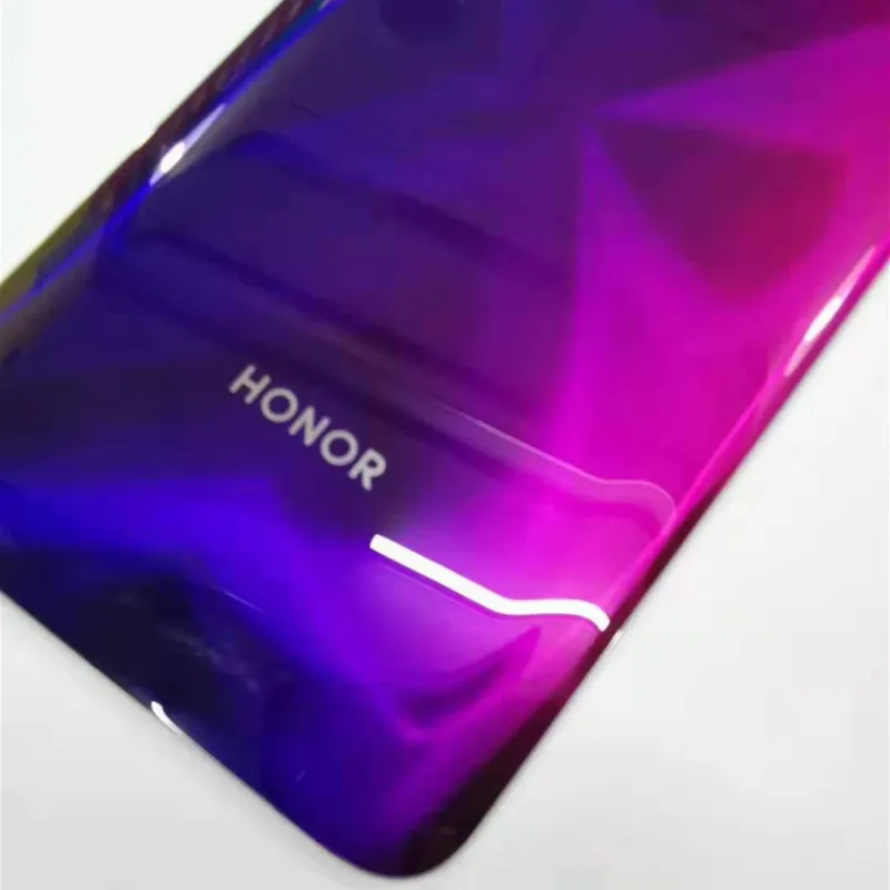 Задний корпус для huawei Honor 9X Pro задняя крышка стеклянная батарея панель с логотипом Замена MIXUEWEIQI
