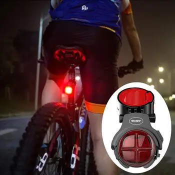 

Intelligent Brake Induction Taillight Rear Light Bicycle Quick Release Clip-on Bicycle Night Warning Tail Light Sports Equipment