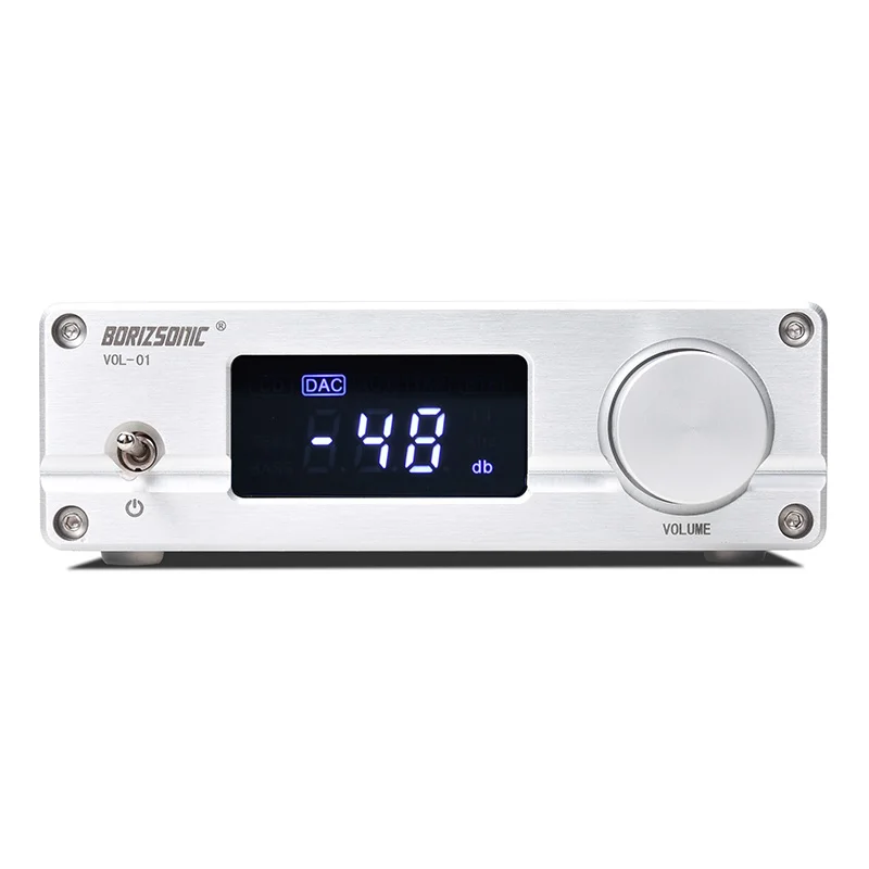 VOL-01 Hi-Fi NJW1194 Bluetooth 5,0-aptx получать дистанционного предусилитель распределительный щит на 5 кабель для подключения аудиоусилителя-усилитель с светодиодный дисплей