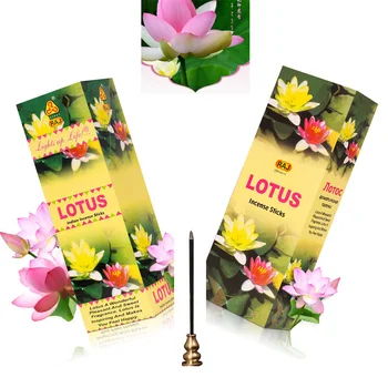 

High Quality Indian Incense Sticks LOTUS Scents for Home 6/25 Tubes Stick Incense Health Living Room Aromatic Bulk Sale