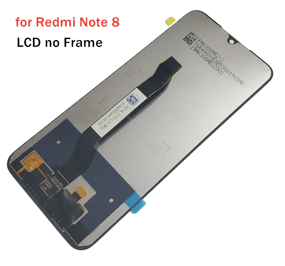 Для Xiaomi Redmi Note 8 Pro ЖК-дисплей сенсорный дигитайзер сборка Redmi Note8 ЖК-дисплей 10 сенсорных запасных частей