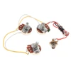 Jazz Bass Circuit Wiring Kit Tone Volume A250K B250K Potentiometers+Socket ► Photo 3/6
