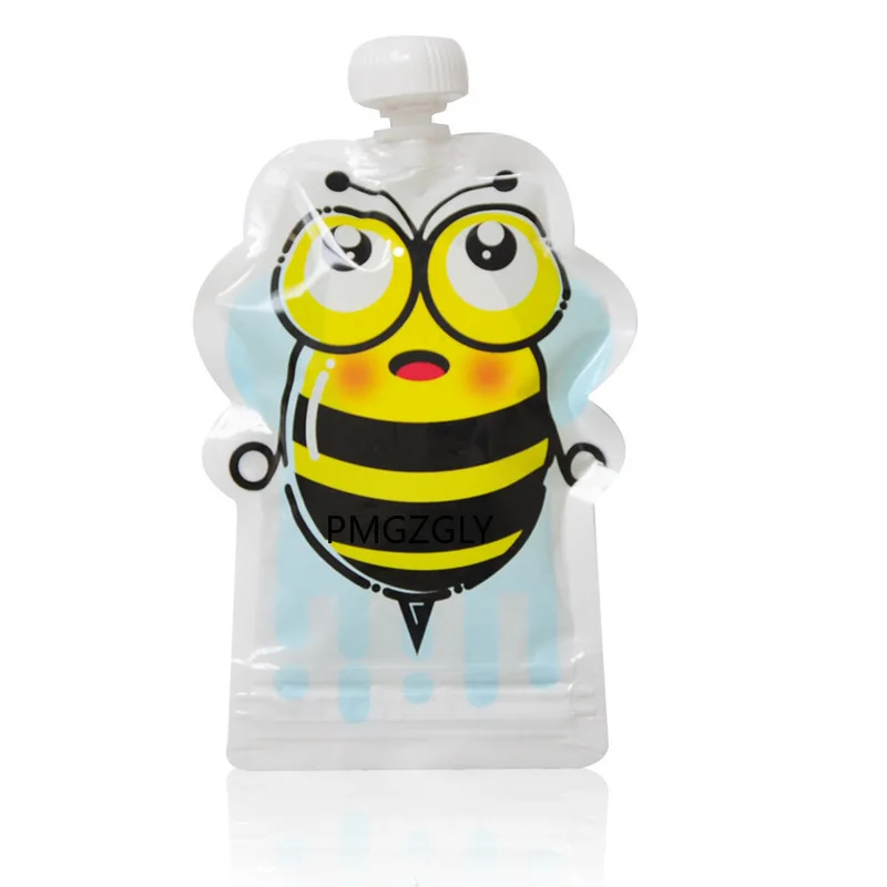 Baby Food Storage Containers Food Pouch 8pcs Double Zipper Baby Food Storage Pouch BPA-Free Reusable Sealed Complementary Food Pouch Homemade Puree Pulp Storage Bag