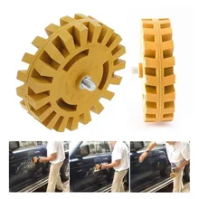 4 дюйма 20 мм универсальный резиновый ластик колесо для удаления клея автомобиля стикер Авто Ремонт краски инструмент