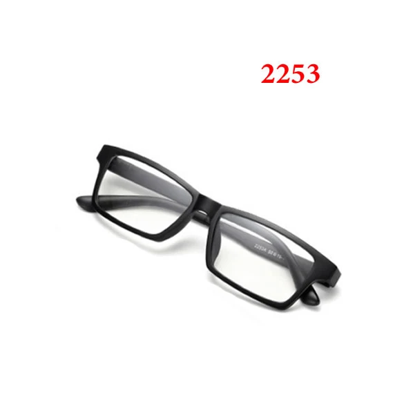 2253 only frame ALIENSOCE солнцезащитные очки с магнитным креплением на магнитных клипсах солнцезащитные очки мужские Поляризованные клипсы корректирующие солнцезащитные очки на заказ близорукость ночного видения - Цвет линз: 2253 only frame