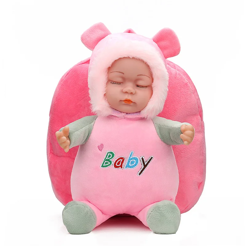 

2019 Summer New Style Cartoon Cute Doll Plush Toys Backpack Fashion Cute Baby Snacks Backpack