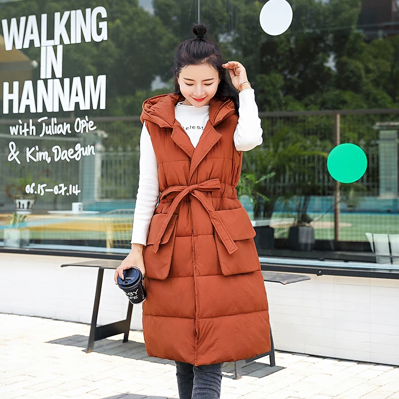 

Cheap wholesale 2018 new autumn winter Hot selling women's fashion casual female nice warm Vest Outerwear L603