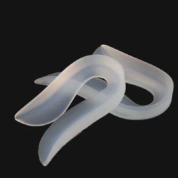 

New Silicon Gel Insoles Invisible "U" Shaped Heel Cushion Soles Relieve Foot Pain Protectors Spur Support Shoe Pad Inserts