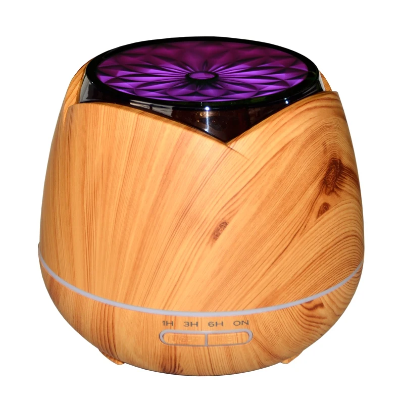 

400Ml Ultrasonic Humidifier Air Aromatherapy Diffuser For Home And Room Aroma Essential Oil Diffuser Eu Plug