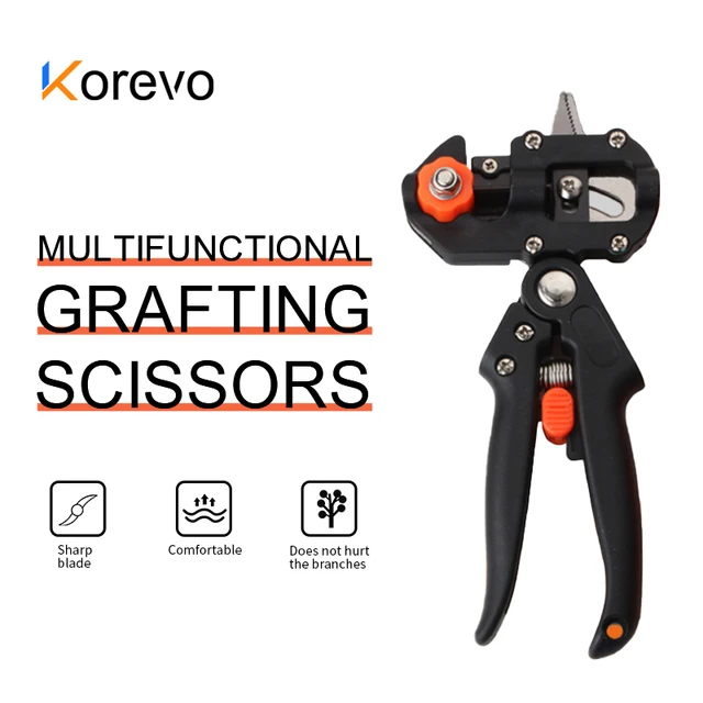 Kerti Oltó Szerszám Öltöny -Gazdálkodás Metsző Olló Gyümölcsfa Oltás Secateurs Szalaggal
