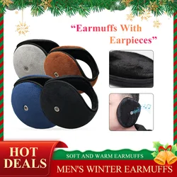 1pc Cotton Earmuffs Unisex Winter Thicken Ear Muff HeadBand Plush Ear Cover Windproof Protector Earflap Ear Winter Warmer
