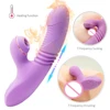 Clit Sucker Vibrator G Spot Dildo Thrusting Vibrator Clitoris Stimulator Magic Wand Nipple Sucking Vibrator For Women Adult Toy 1