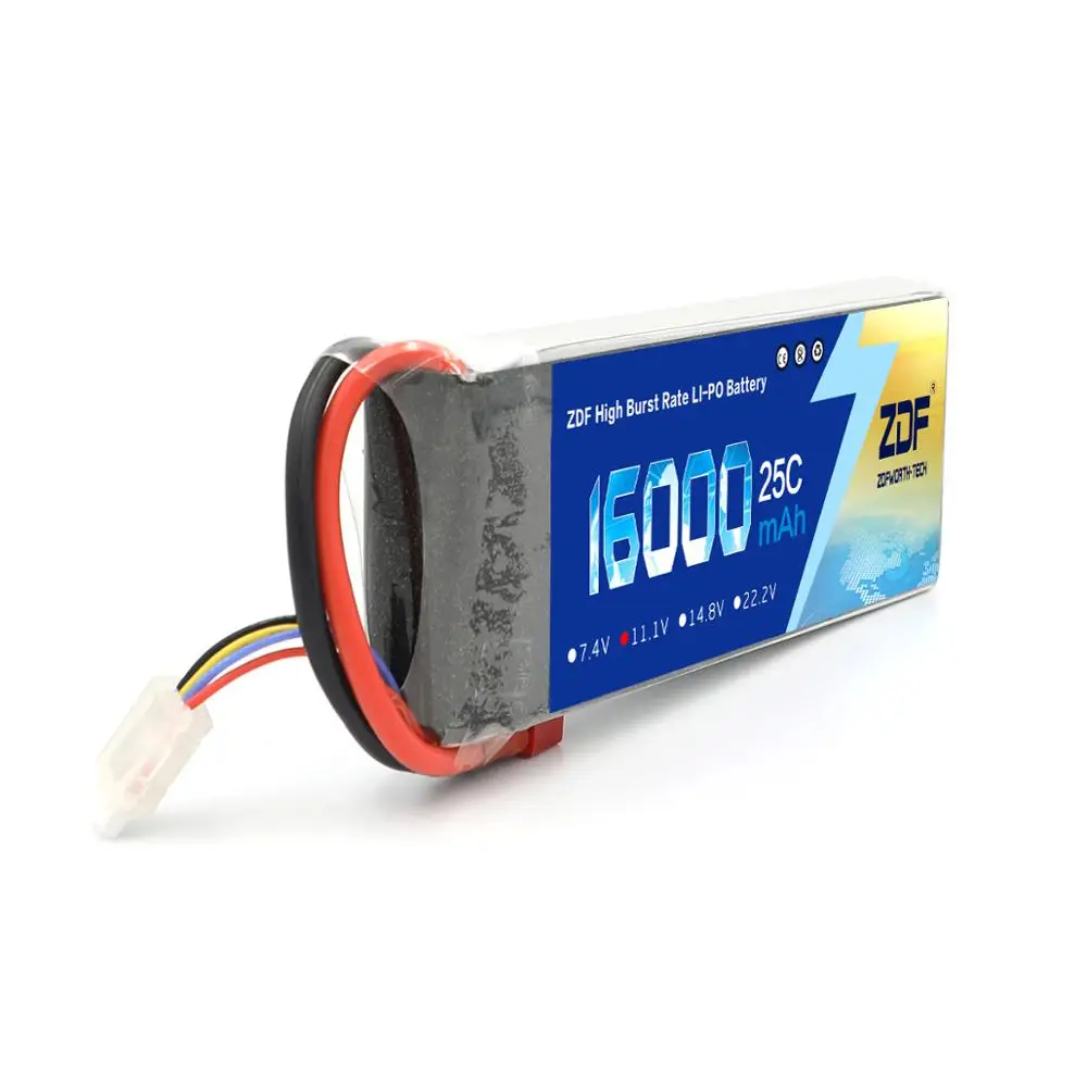 4 шт 2S 7,4 V и 4 шт 11,1 V 16000mAh 25C 50C для радиоуправляемый самолет, Квадрокоптер