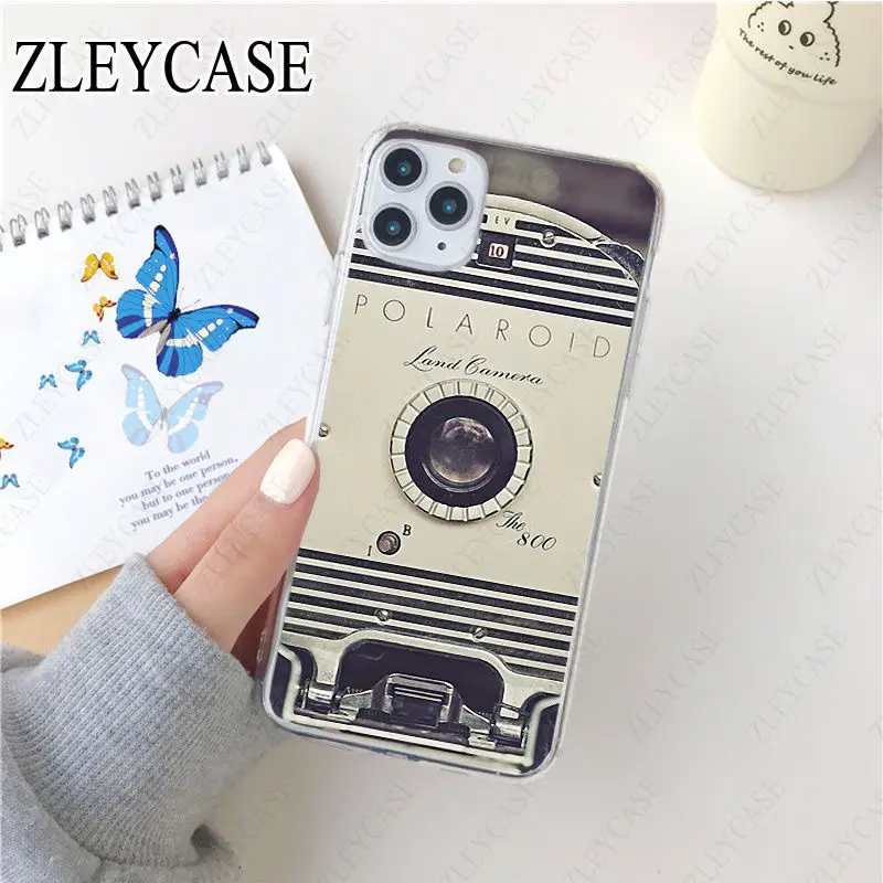 classic retro Black silver camera
