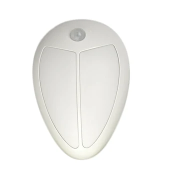 

ICOCO Novelty Design Human Body Induction Infrared Sensor Home Night Light LED Night Light Bedroom Lamp White/Green