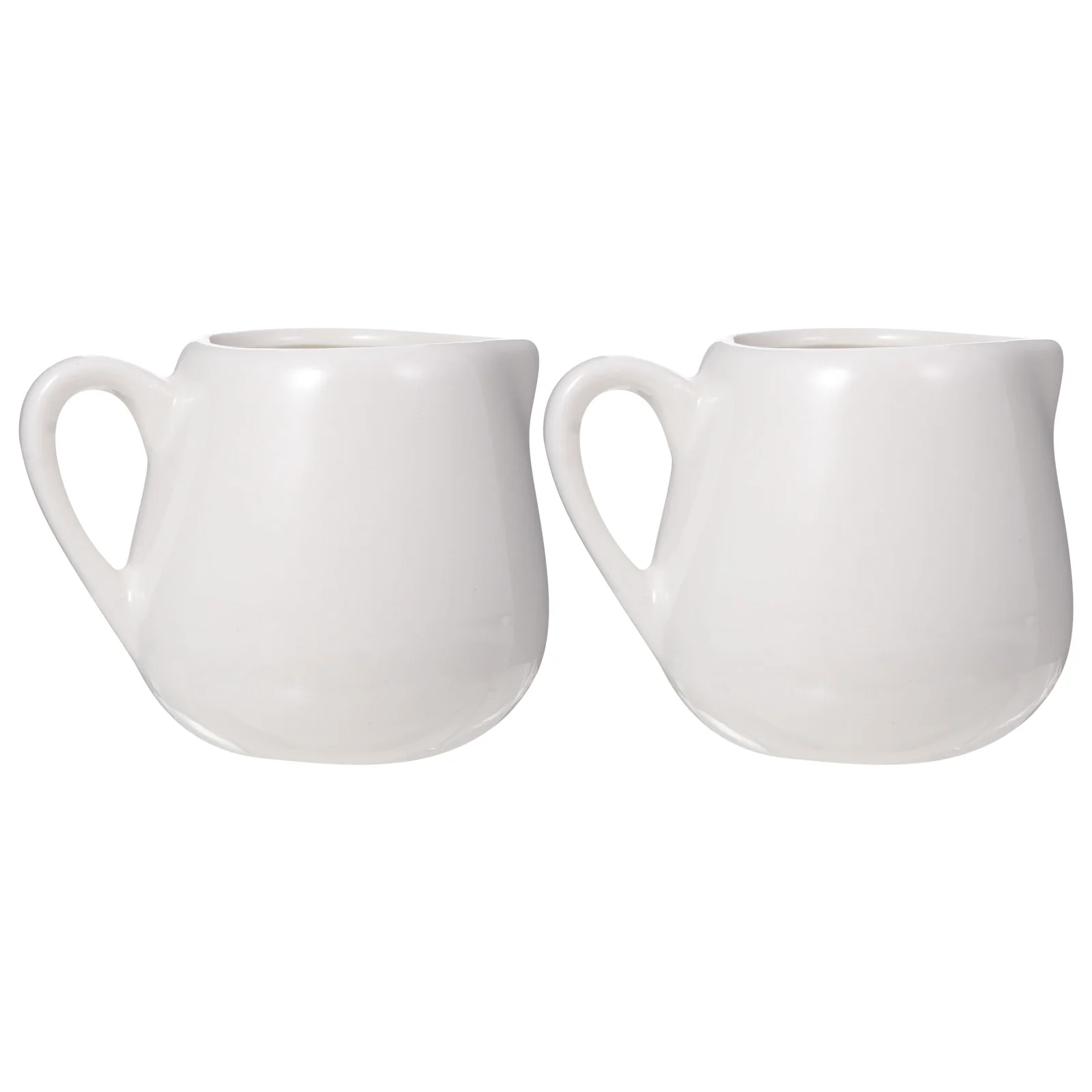  RUNROTOO Taza de leche Mini Cafetera, Recipiente para aderezo  para ensaladas, Mini recipientes para nevera, jarra para servir leche, jarra  de té, vasos de chupito de medición de café, jarra de