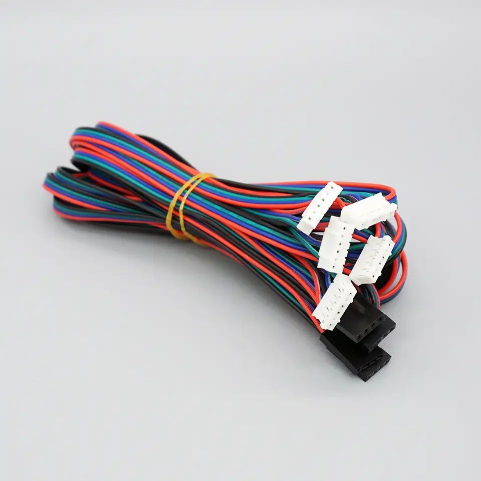 5pcs/Lot 3D Printer Parts Stepper Motor Cable 1M/2M 2.54 4pin-XH2.0 6pin for Stepper Motor Cable Connector image 3