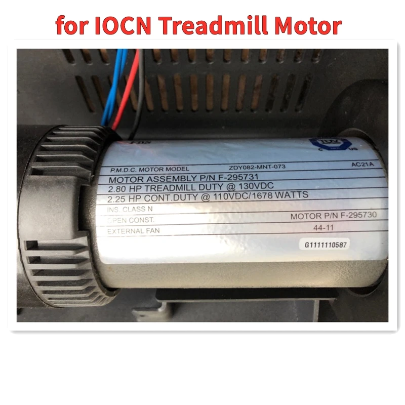 Treadmill Motor ASSEMBLY P/N F295731 ZDY082MNT073 for IOCN Proform