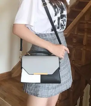 

2019 New Coloured Fashion Single Shoulder Oblique BagsAAA61