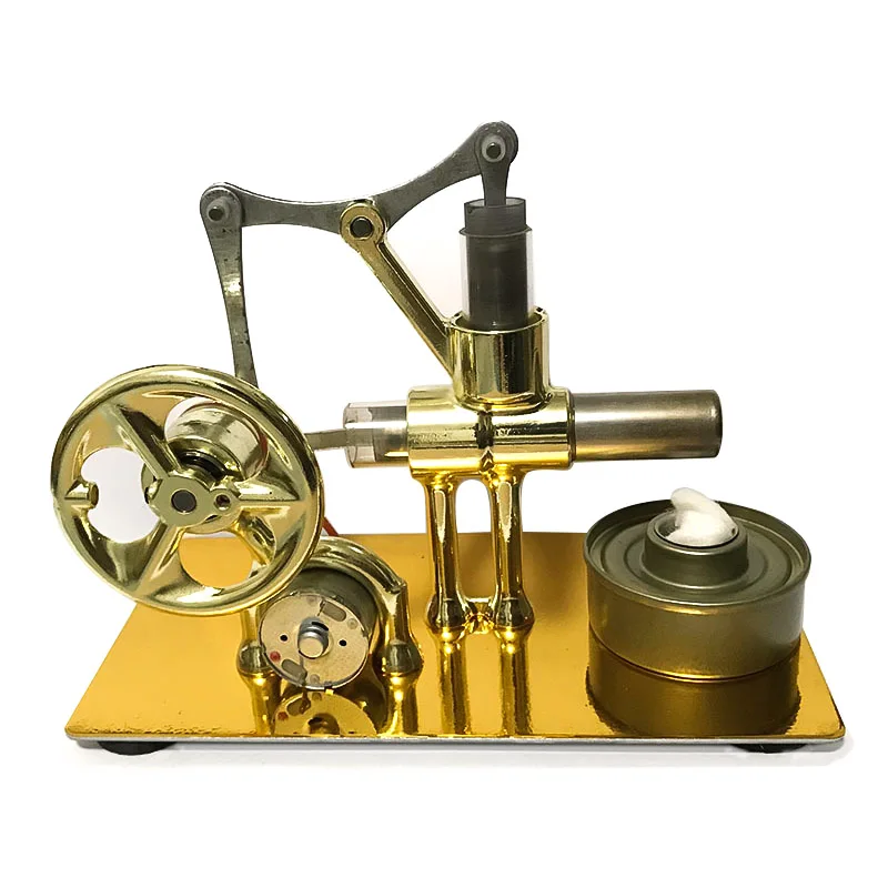 awesome  Steam Toys Stirling Engine Generator Model Student Technology Teaching Device Educational Physics P