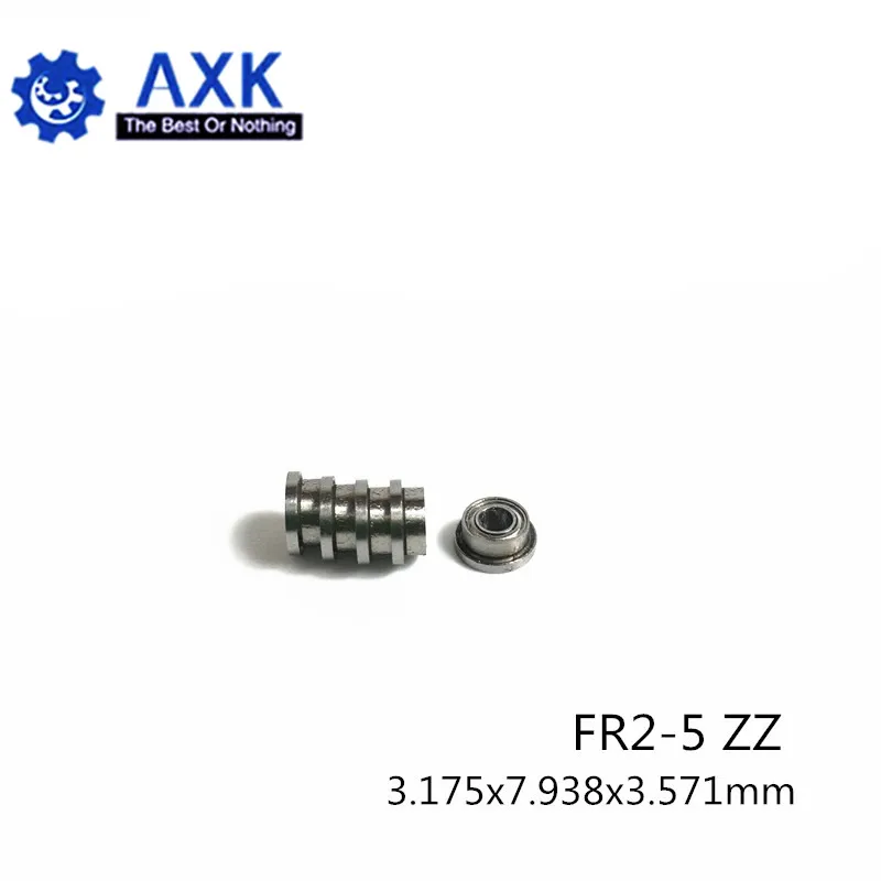 

FR2-5ZZ Flange Bearing 3.175x7.938x3.571 mm ABEC-1 ( 10 PCS ) Inch Flanged FR2-5 Z ZZ Ball Bearings