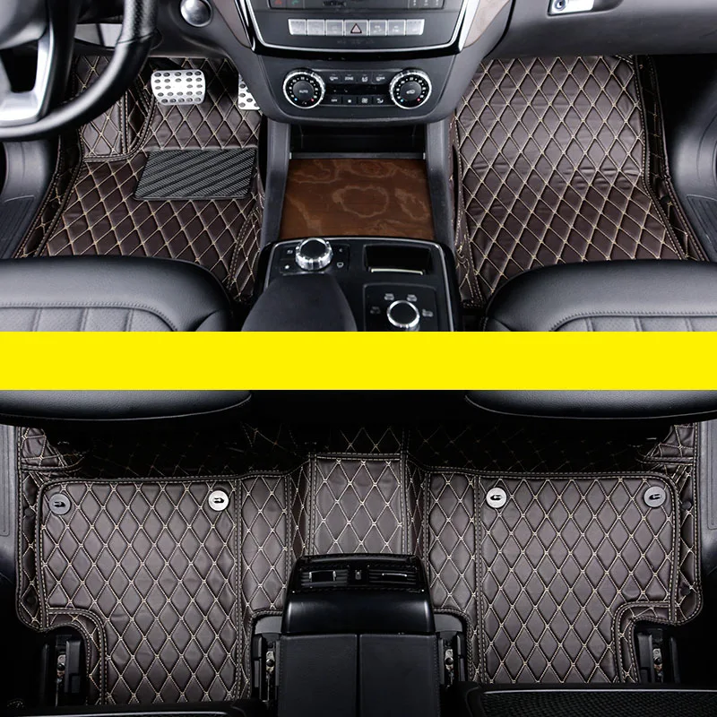 Для кожаного пола автомобиля коврик для mercedes benz M-class w167 gle аксессуары ковер gle350 gle450 gle53 стиль