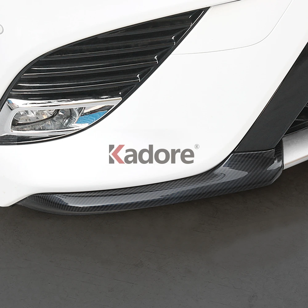 3-Piece Carbon Look Front Bumper Lip Spoiler For 2018-2020 Toyota Camry SE/XSE 5 thumbnail image