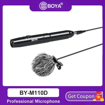 ボヤBY-WM4 プロK1 ワイヤレススタジオコンデンサーマイクシステムラベリアインタビュースマートフォン用一眼レフカメラ