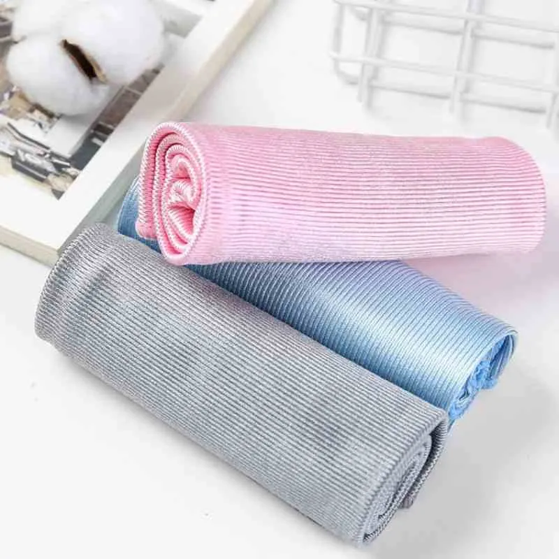 3 размера впитываемая мягкая микрофибра без ворса для окон автомобиля тряпочка