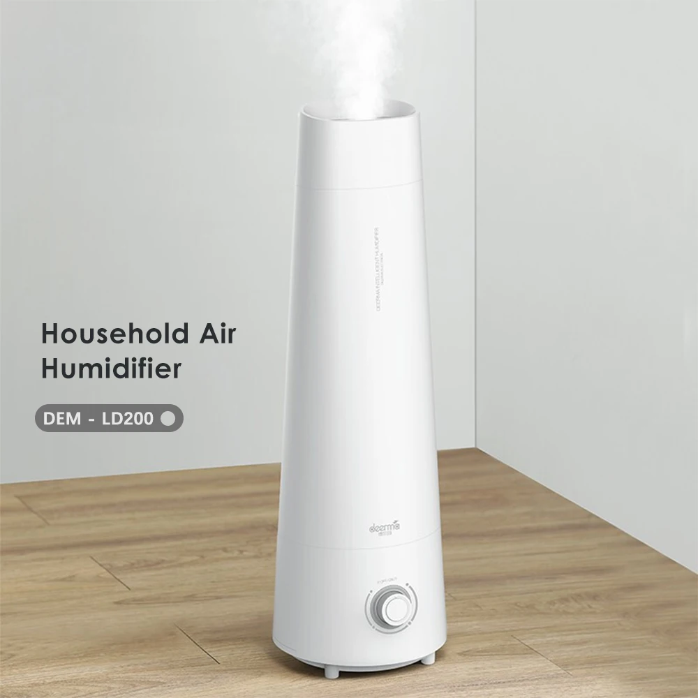 Us 28 66 47 Off Deerma Ld200 4l Floor Standing Air Humidifier Ultrasonic Aromatherapy Air Diffuser Cool Mist Low Noise Air Humidifier On Aliexpress