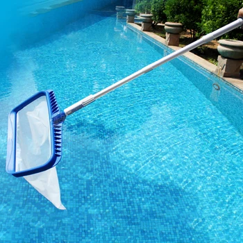 

1m Portable Aluminum Alloy Telescopic Handle Stick Joint For Brushes Salvage Net Swimming Pool Cleaner Accessories Dropship