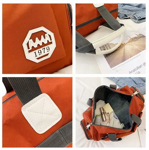 Garment Travel Bag with Shoulder Strap Duffel Bag Carry on Hanging Suitcase Clothing Business Bag Multiple Pockets