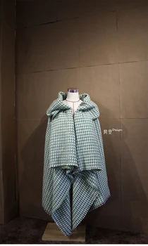 

Creative woven woolen designer fabric autumn and winter diy high-end clothing fabric
