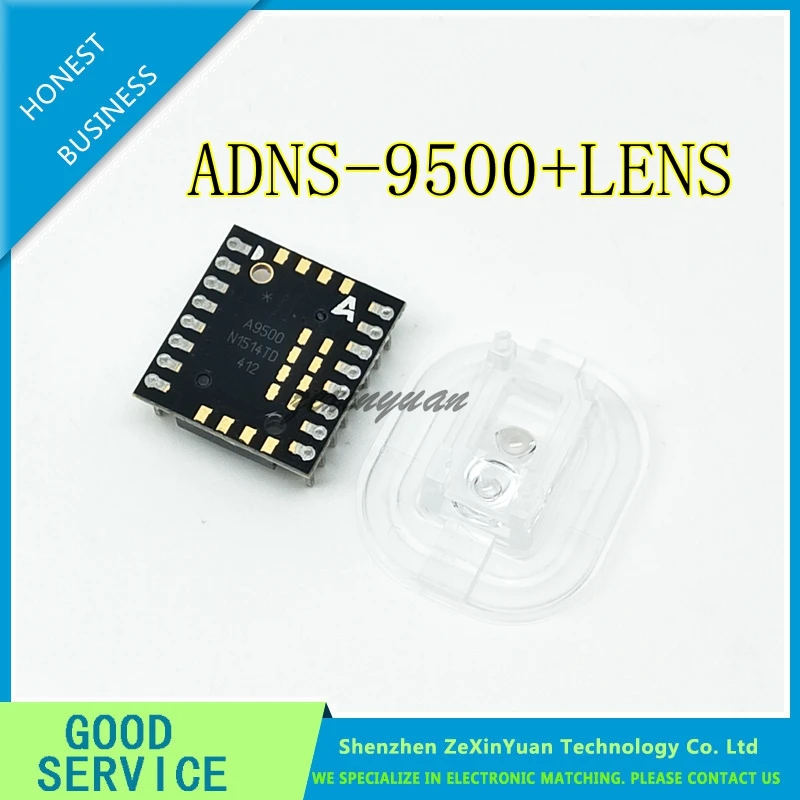 ADNS-9500+ ADNS-6190-002 A9500 DIP16sensor с новым оптическим объективом новые и оригинальные ADNS9500