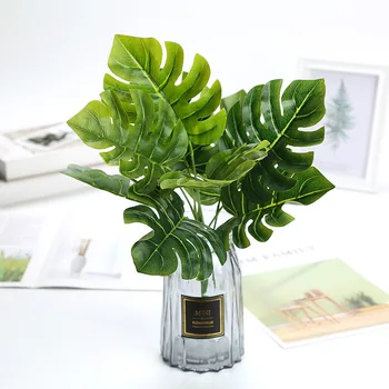 

Artificial Flower Green Vegetation Partition Planter Decoration Flower Arrangement with Wood Simulation Plant Wall Bundle of Fak