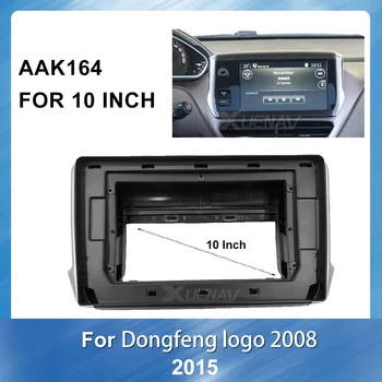 

Panel Dash Mount Installation Car CD DVD gps Bezel Frame 10 INCH 2Din Car Auto Radio Fascia For PEUGEOT 2008 2015-2018