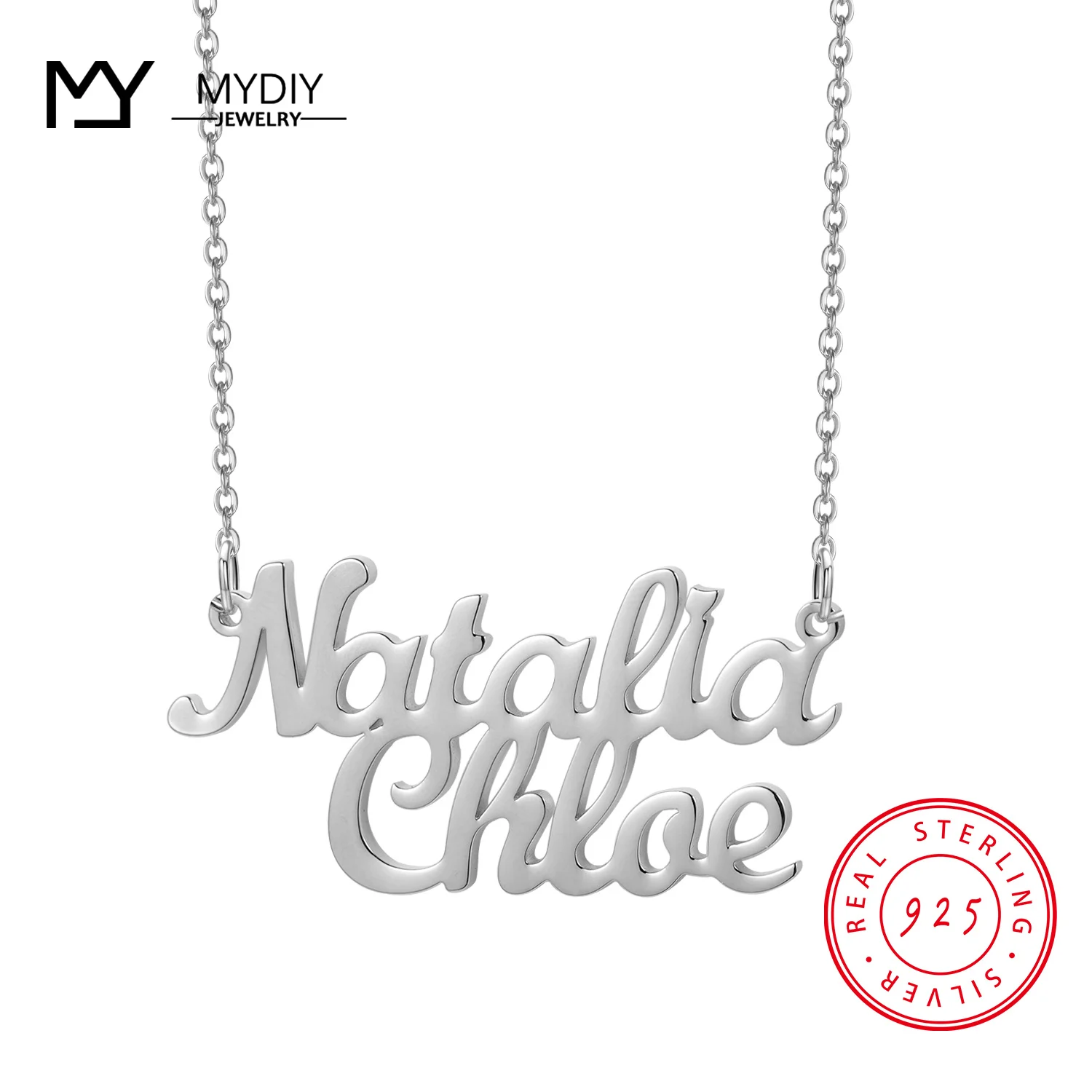 рок umc virgin simple minds forty the best of simple minds 925 Sterling Silver Double Name Custom Text Custom Couple Name Necklace Simple Pendant Personalized Best Gift For Girlfriend